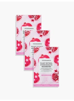 Vitamasques Vitamasques Pomegranate Retinol Face Sheet Mask 7 Pack 