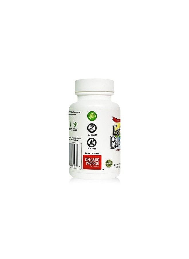 The Delgado Protocol for Health - Estroblock Pro Triple Strength 60 Capsules Dim & Indole 3Carbinol For Natural Hormonal Hormone Balance Acne Anti Toxic Estrogen Aromatase Inhibitor Blocker. Soy Free Dairy Free Nongmo (1) - Image 1