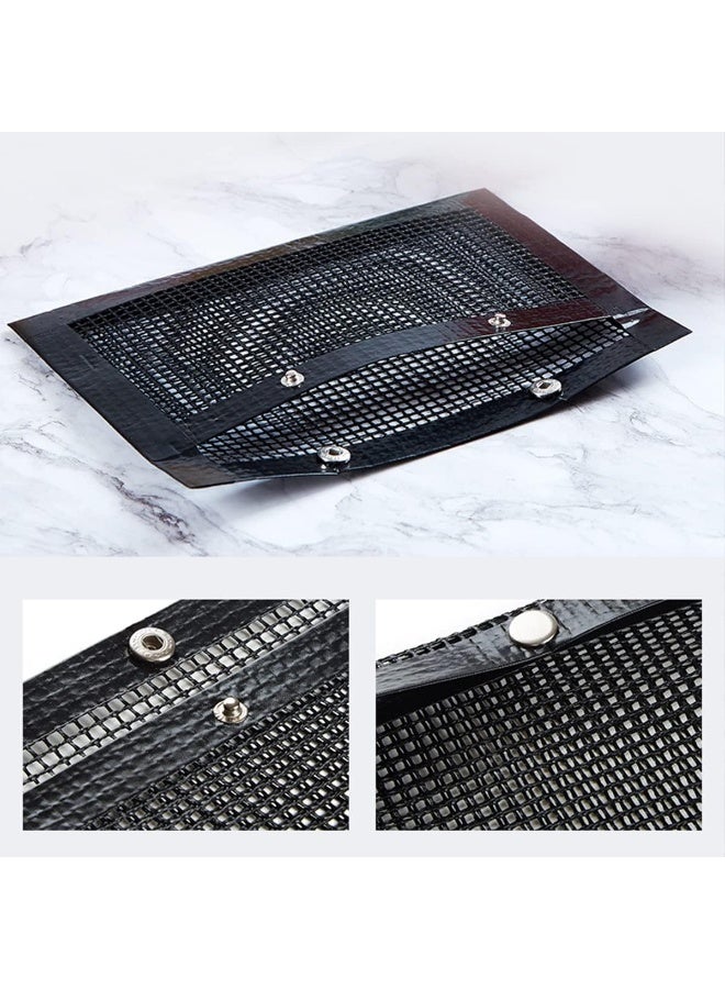 IBAMA Reusable Non-Stick Mesh Grill Bag High-Temperature Resistant Teflon BBQ Bag for Grilling & Baking Easy Flip, Fireproof, BPA-Free, Perfect for Meat, Vegetables & Seafood - Image 5