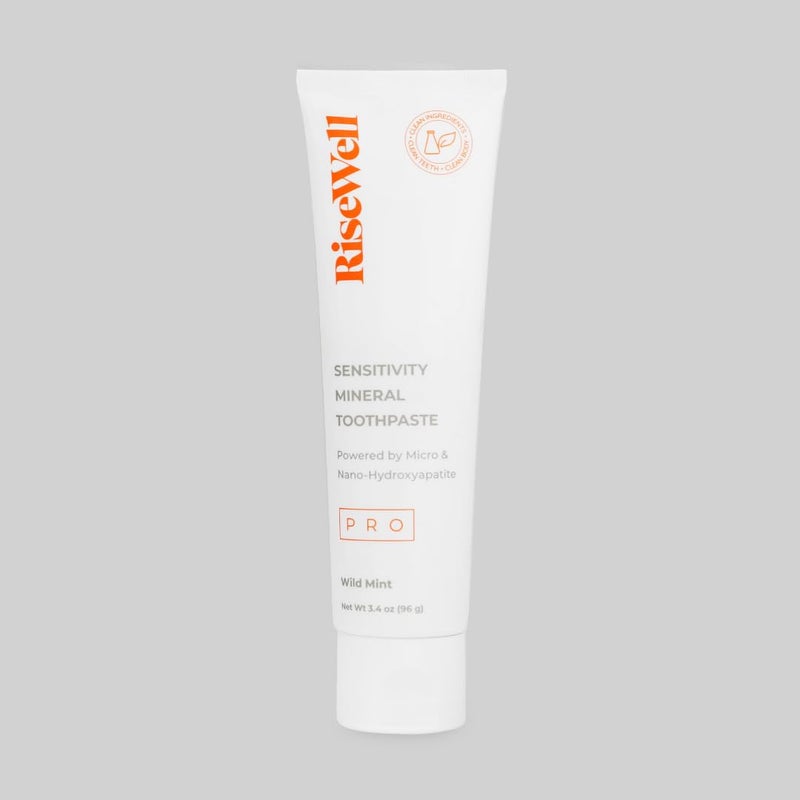 RiseWell PRO Mineral Toothpaste - Micro & Nano Hydroxyapatite Toothpaste for Tooth Remineralization & Alleviate Sensitivity - No Added Fluoride, Safe to Swallow, Natural Teeth Whitening (Wild Mint) - Image 4