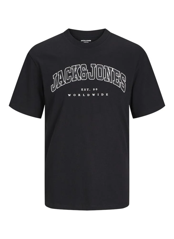 JACK & JONES Logo Crew Neck T-Shirt