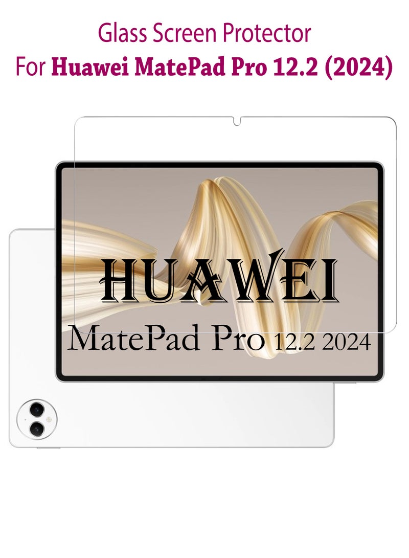 Huawei MatePad Pro 12.2 (2024) 9H Ultra HD Tempered Glass Screen Protector For Huawei MatePad Pro 12.2 (2024) - Clear - Image 1