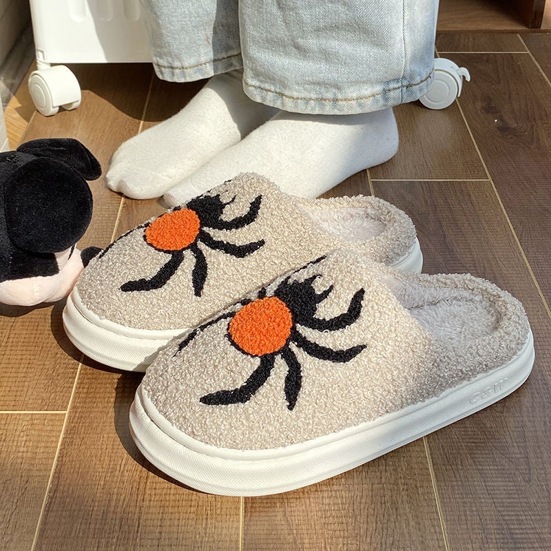 Cool Spider New Cotton Slippers Men'S Baotou Home Indoor Household Thick-Soled Warm Anti-Slip Cotton Shoes - Image 5