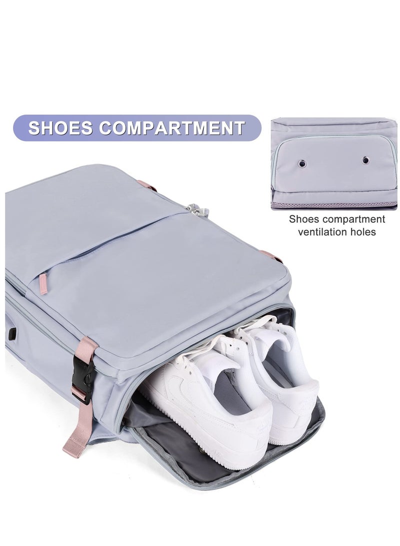 KASTWAVE Travel Backpack,Flight Approved Carry On Backpack for International Travel Bag, Water Resistant Durable 15.6” Laptop Backpacks,Large Daypack Business Weekender Luggage Backpack for Men Women - Image 4