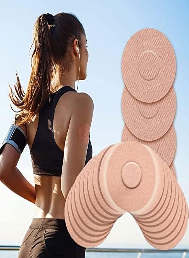 VALUEVIBES Waterproof Adhesive Patches - Round, Nonslip & Breathable Sensor Covers for Outdoor & Sports Use (30PCS) - Image 1