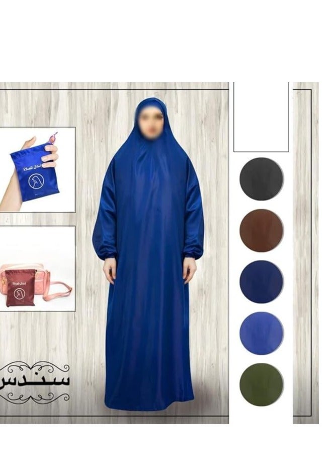 اسدال صلاة محمول مقاوم للماء خامة ووتر بروف مع جراب صغير (الوان متنوعة) - مناسب للسفر و للرحلات والمصايف - Image 4