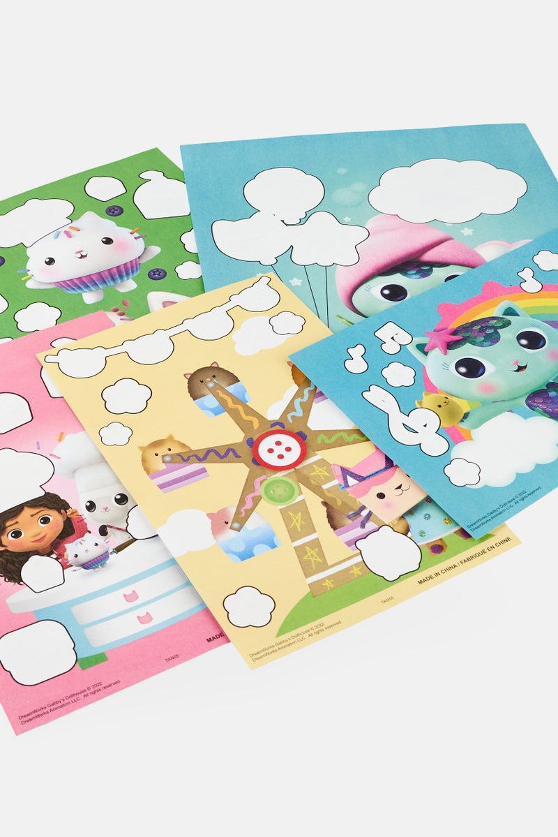 Danawares 7 Pcs DreamWorks Gabbys Dollhouse Magic Reveal Giant Posters - Image 3