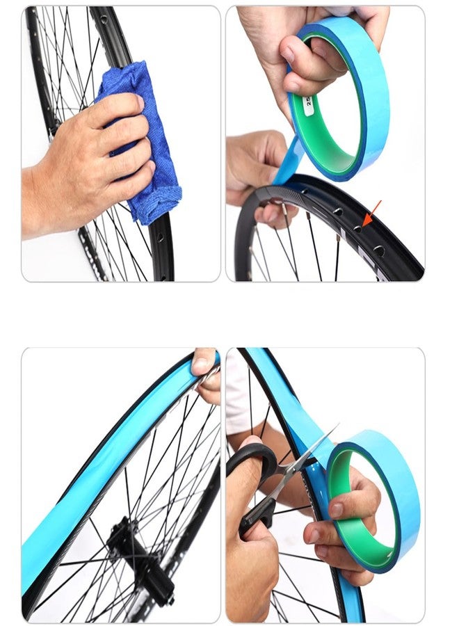 HOUSON Tubeless Rim Tape (10m Roll) | 21-35mm Width | High Pressure Resistant up to 70 PSI | Residue-Free | for 26"-29" MTB/Road Bikes 29cm - Image 5
