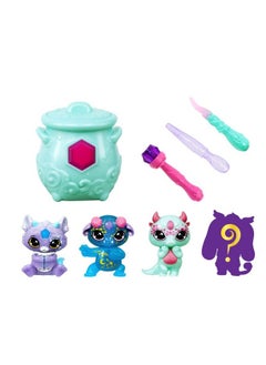 Mixlings Shimmer Magic Mega 4 Pack Magic Wand Reveals Magic Power Powers Unleashed Series For Kids Aged 5 And Up Multicolor (14692)