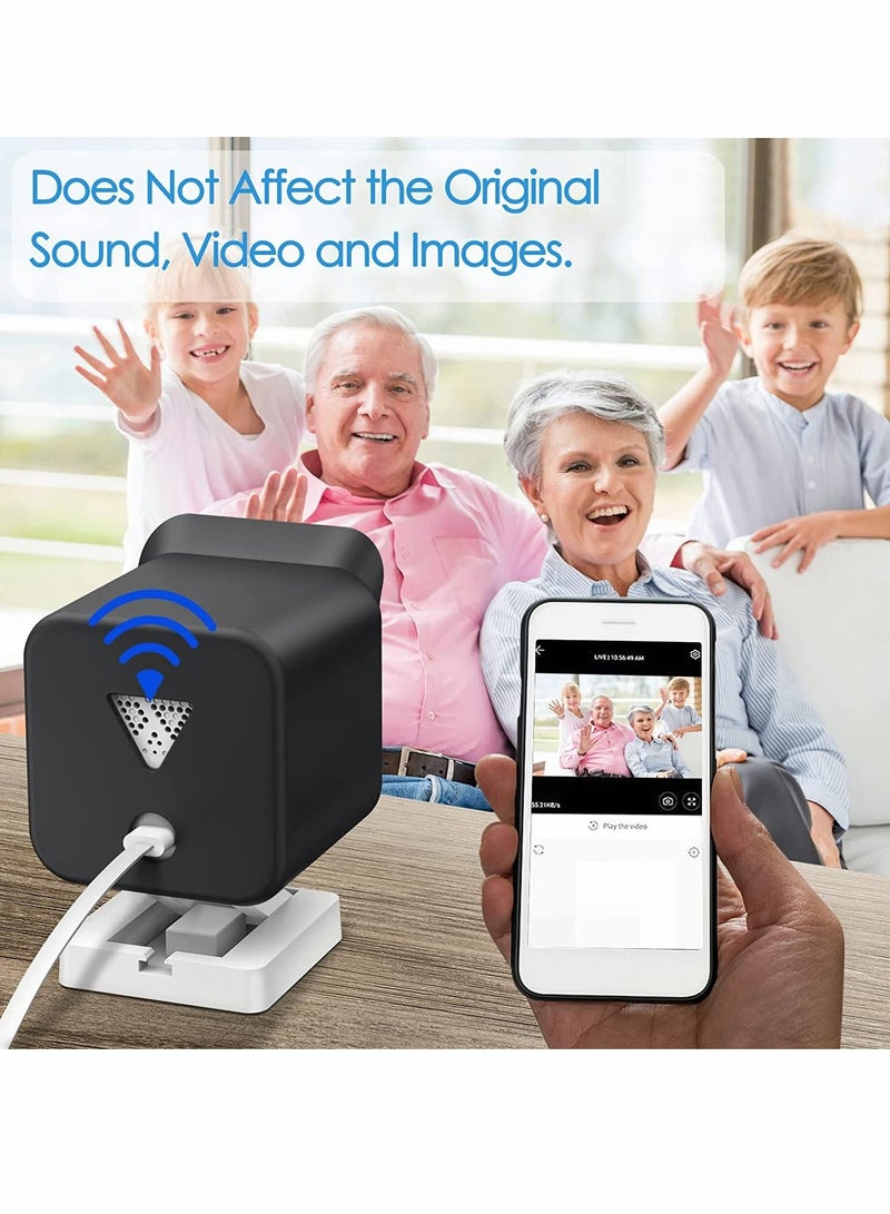 Y&D Silicone Skins for Wyze Cam V3 ONLY - Weatherproof Camouflaged Protective Cover Housing Case Indoor Outdoor Home Security Camera - Image 4
