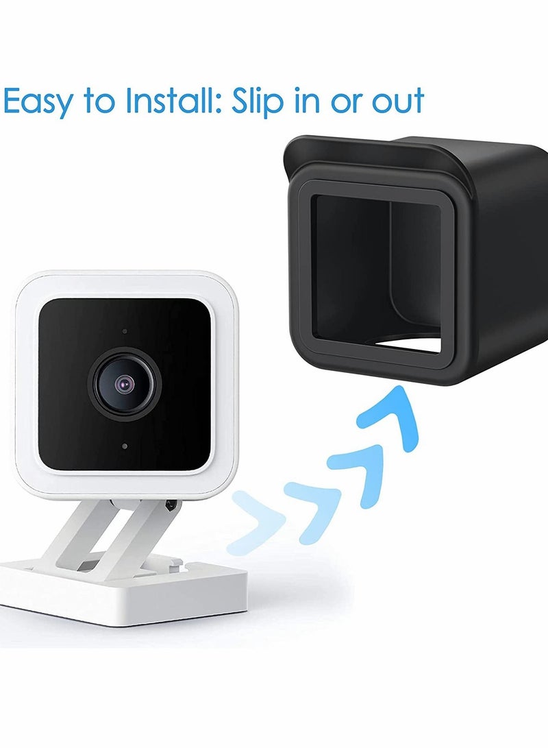Y&D Silicone Skins for Wyze Cam V3 ONLY - Weatherproof Camouflaged Protective Cover Housing Case Indoor Outdoor Home Security Camera - Image 5