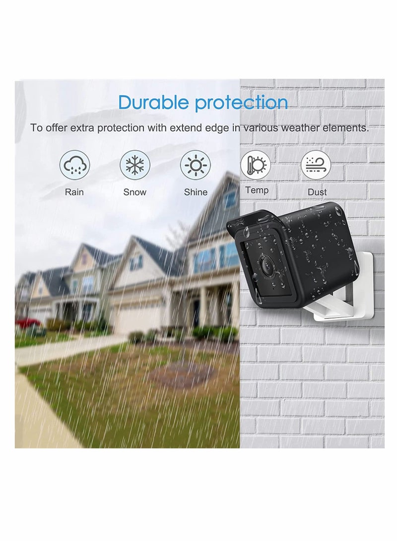 Y&D Silicone Skins for Wyze Cam V3 ONLY - Weatherproof Camouflaged Protective Cover Housing Case Indoor Outdoor Home Security Camera - Image 3