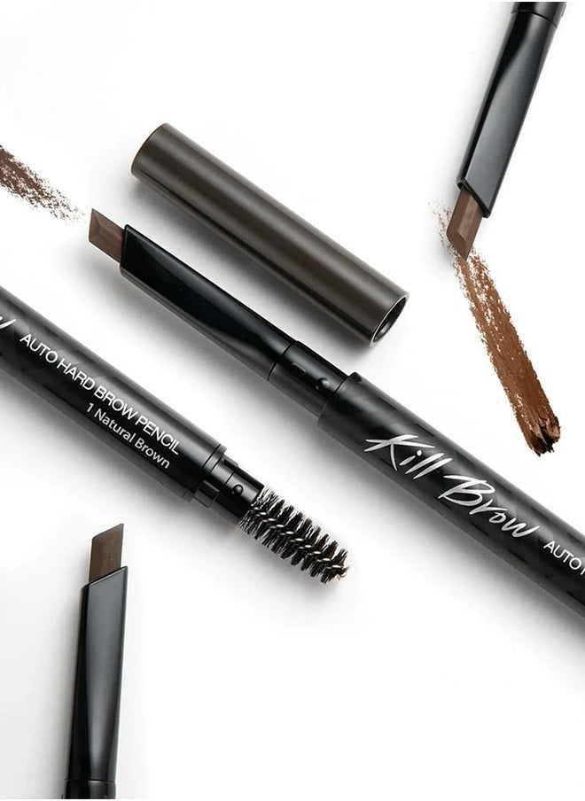CLIO - Kill Brow Auto Hard Brow Pencil 2 Light Brown - Image 1