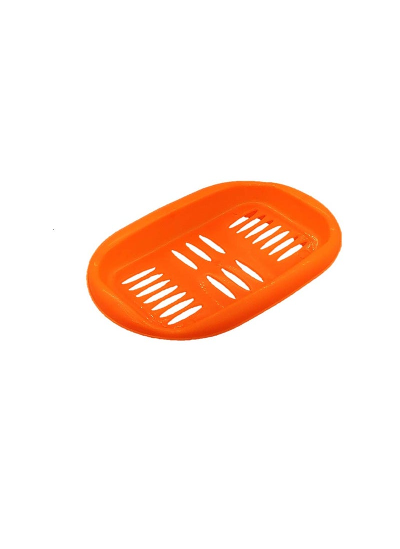 INFLUX INFLUX Pack of 4 Multicolour soap case for Bathroom Durable Plastic  - Image 3