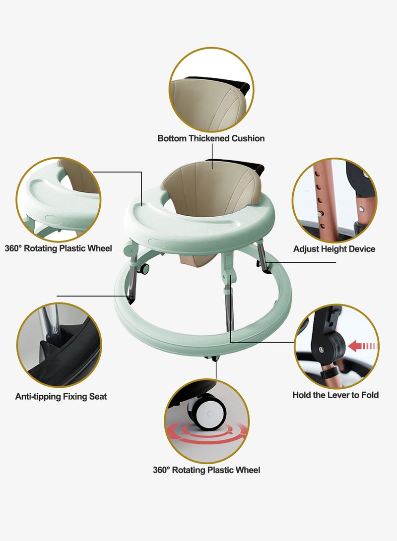 Kidle Multi Function Folding Rollover Prevention Baby Walker - Image 2