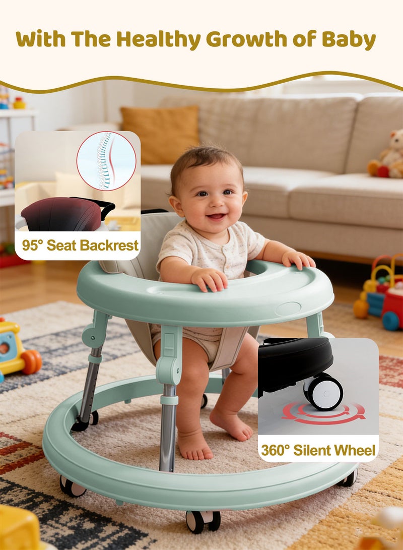 Kidle Multi Function Folding Rollover Prevention Baby Walker - Image 4