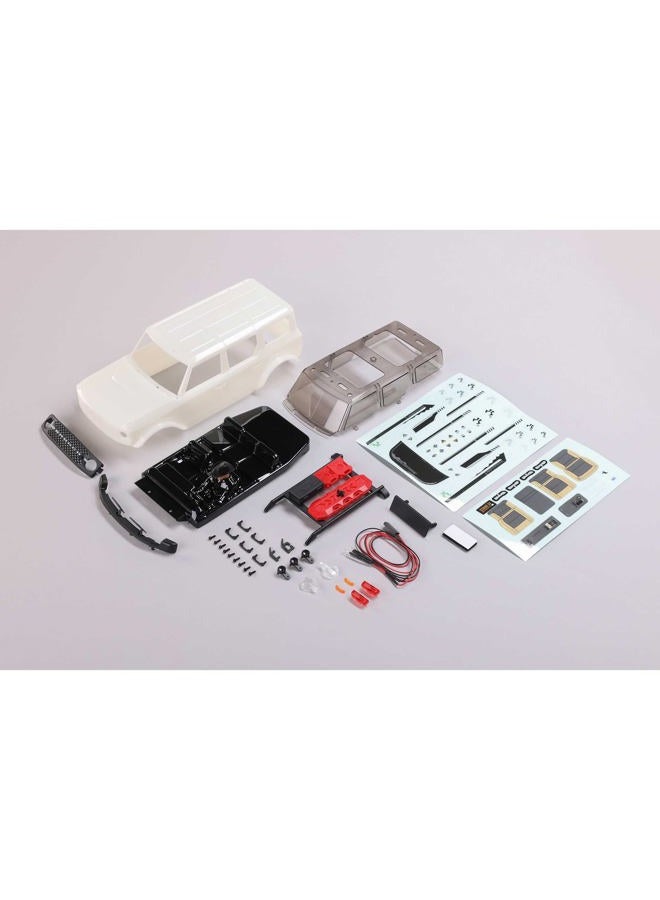 AXIAL Body, White: SCX24 Ford Bronco, AXI200009 - Image 2