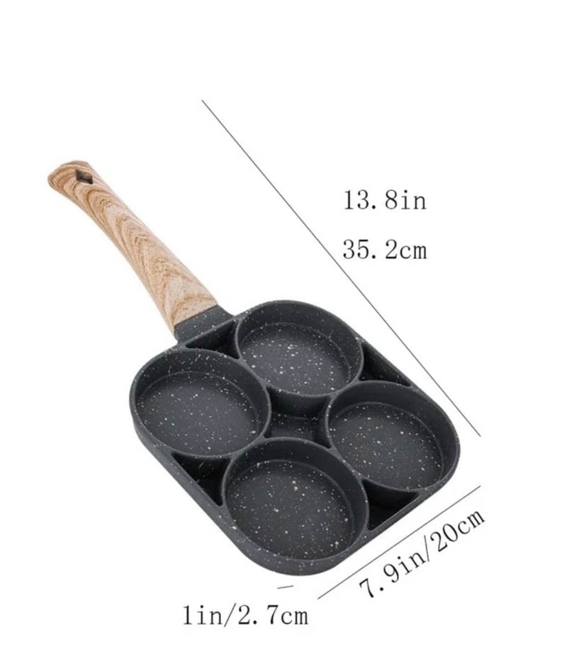 Sacchetto 4 section egg hamburger frying pan - Image 2