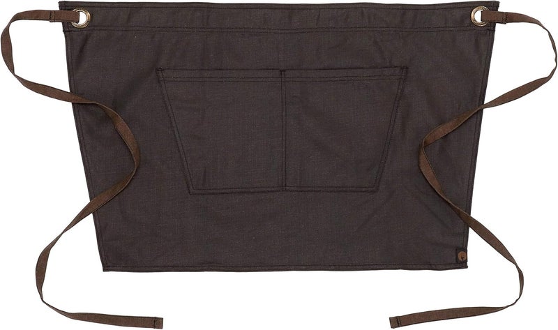Chef Works Wet Look Bistro Apron, Brown Black, One size - Image 2