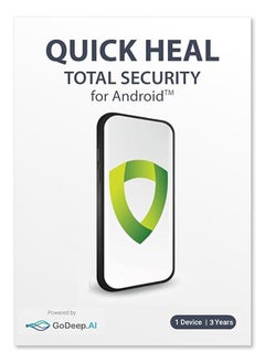 Quick Heal Quick Heal Total Security for 1 Device 3 Years | Android | Digital Subscription  - Image 1