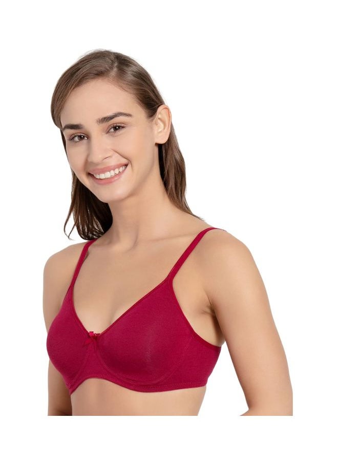 JOCKEY Jockey 1722 Women Wire free Non Padded Super Combed Cotton Elastane Stretch Medium Coverage Everyday Bra with Concealed Shaper Panel and Adjustable Straps  - Image 3