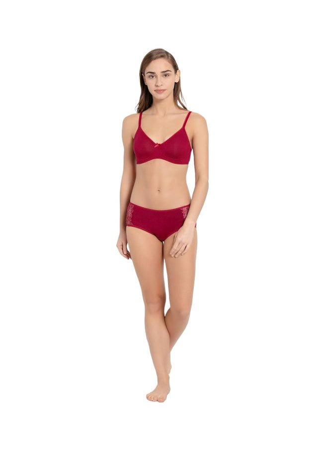 JOCKEY Jockey 1722 Women Wire free Non Padded Super Combed Cotton Elastane Stretch Medium Coverage Everyday Bra with Concealed Shaper Panel and Adjustable Straps  - Image 4