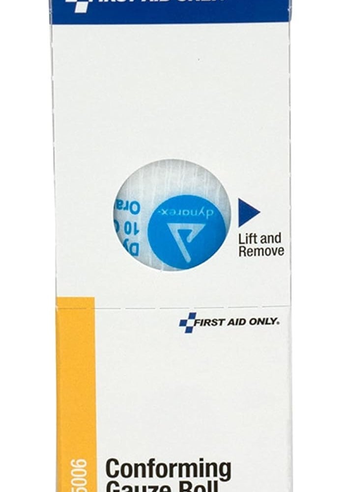 First Aid Only 3 Inch Conforming Gauze Roll Bandage - FAE5006 - Image 2