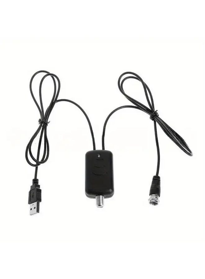 4K UHD TV Antenna Amplifier Signal Booster Cable 19.69 Inch Low Noise High Gain - Image 1