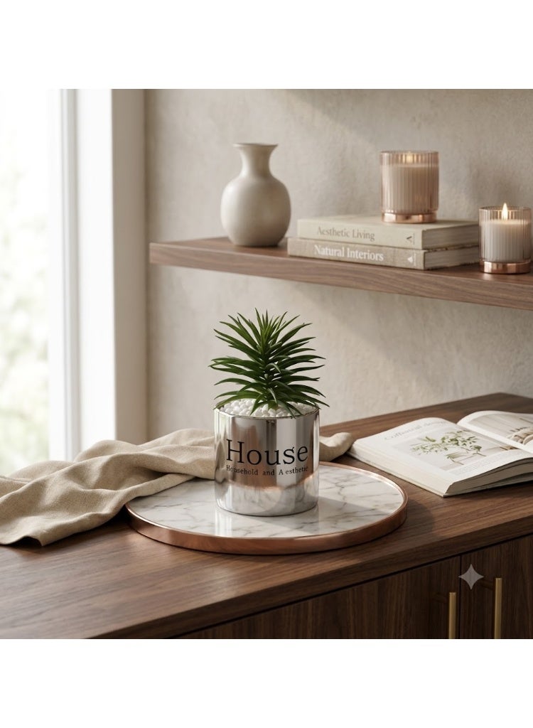 Add a touch of vibrancy and modern beauty to your home or office decor with this elegant vase. - Image 1