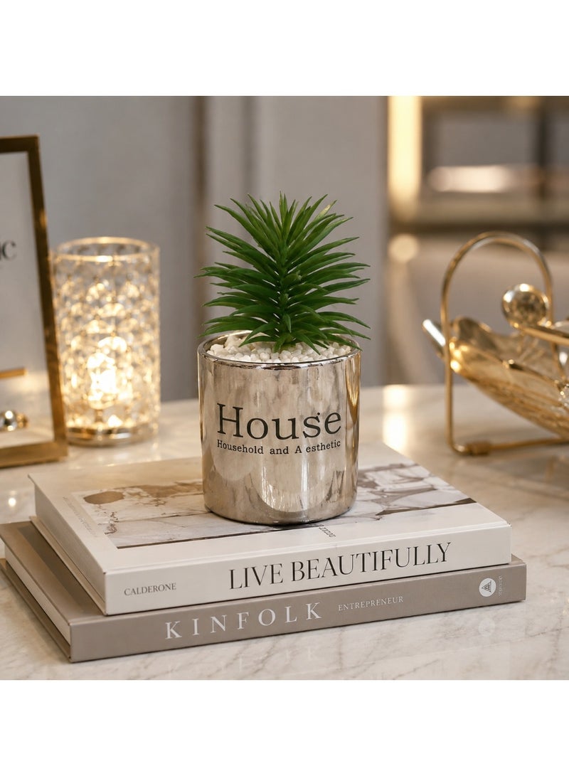Add a touch of vibrancy and modern beauty to your home or office decor with this elegant vase. - Image 2