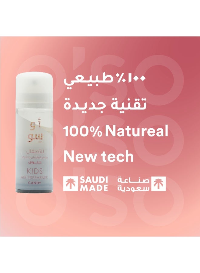 O'so Air Freshener For Beds And Kids' Rooms - Candy Flavor - 50ml - Image 4