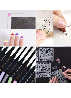 Arabest DIY Hardcover Scrapbook Black Kraft Paper  - Image 3