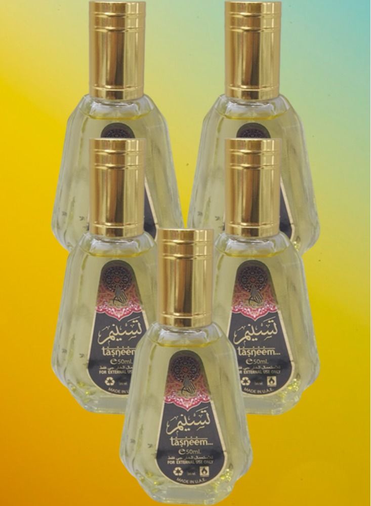 5 قطع عطر تسنيم 50 مل