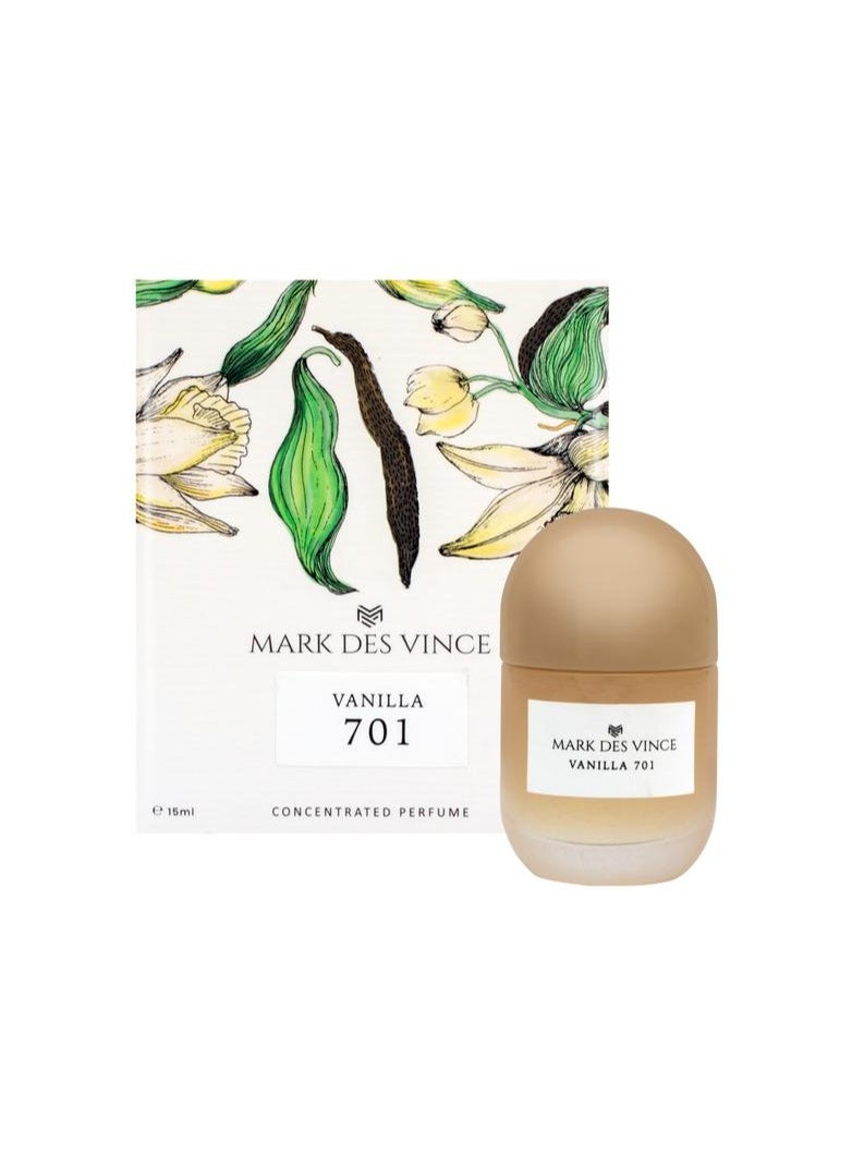 MARK DES VINCE - Mark Des Vince Concentrated Perfume Vanilla 701 - Image 1