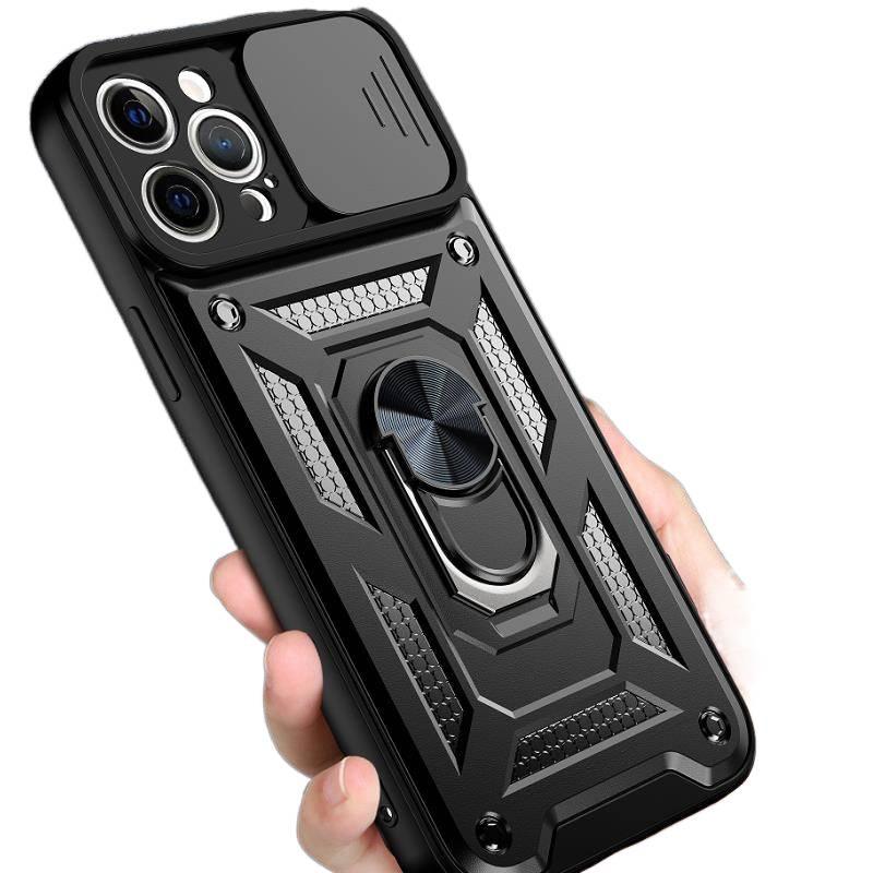غطاء واقي، حامل قائم، Silver، لـ iPhone 15 / 15 Plus / 15 Pro / 15 Pro Max بوظيفة حامل باللون الفضي للاستخدام اليومي للاستخدام المنزلي للطاولة - Image 2