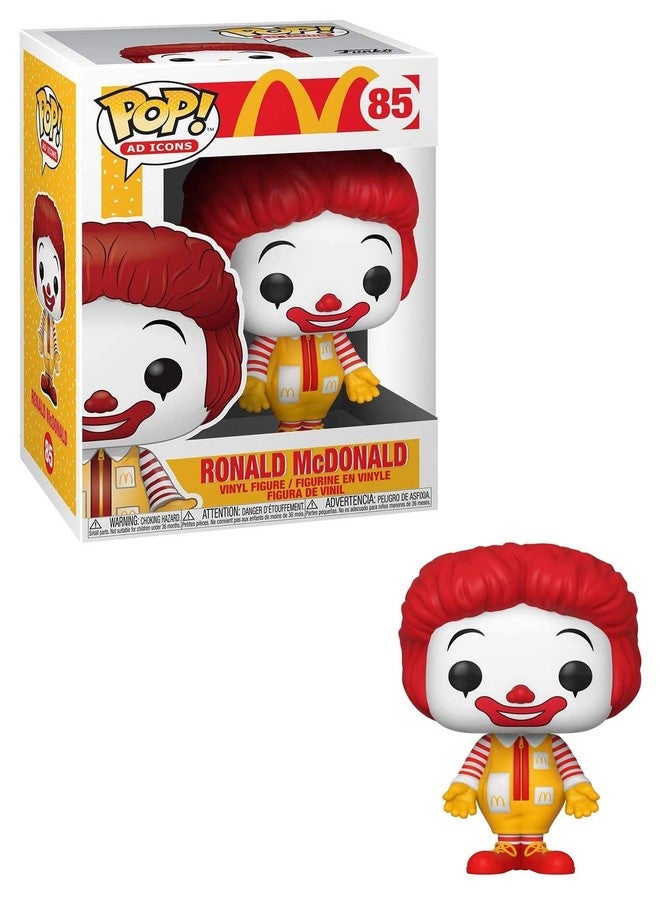Funko Pop! Ad Icons: McDonald's - Ronald McDonald, Multicolor - Image 1