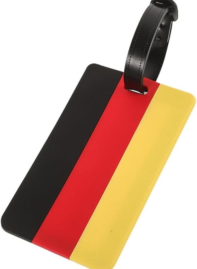 German Flag 3D Luggage Tag Protector Suitcase Marker Travel ID for Boarding Work - Image 1