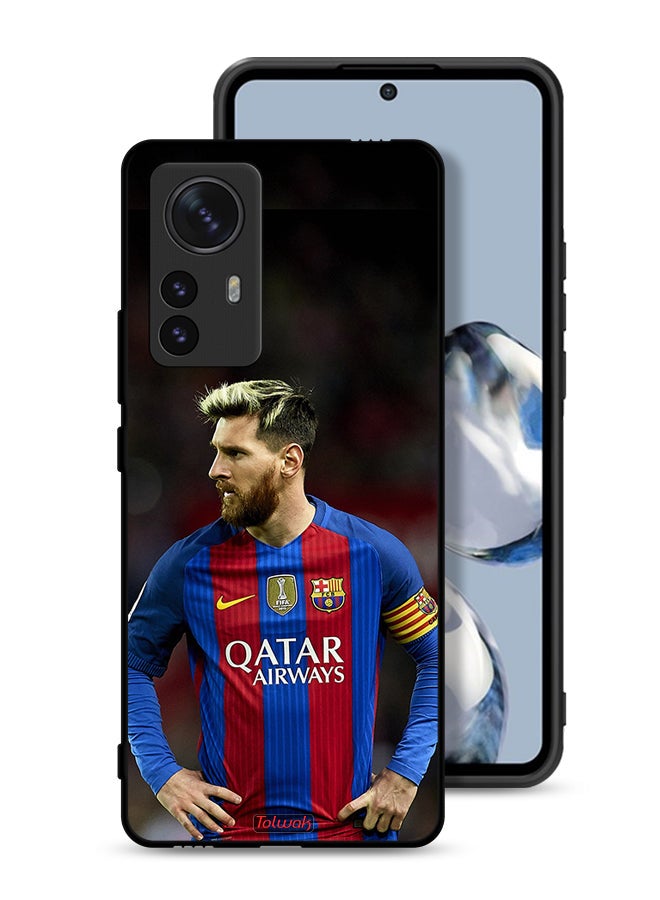 Tolwak Xiaomi 12X Protective Case Cover Messi Barcelona - Image 1
