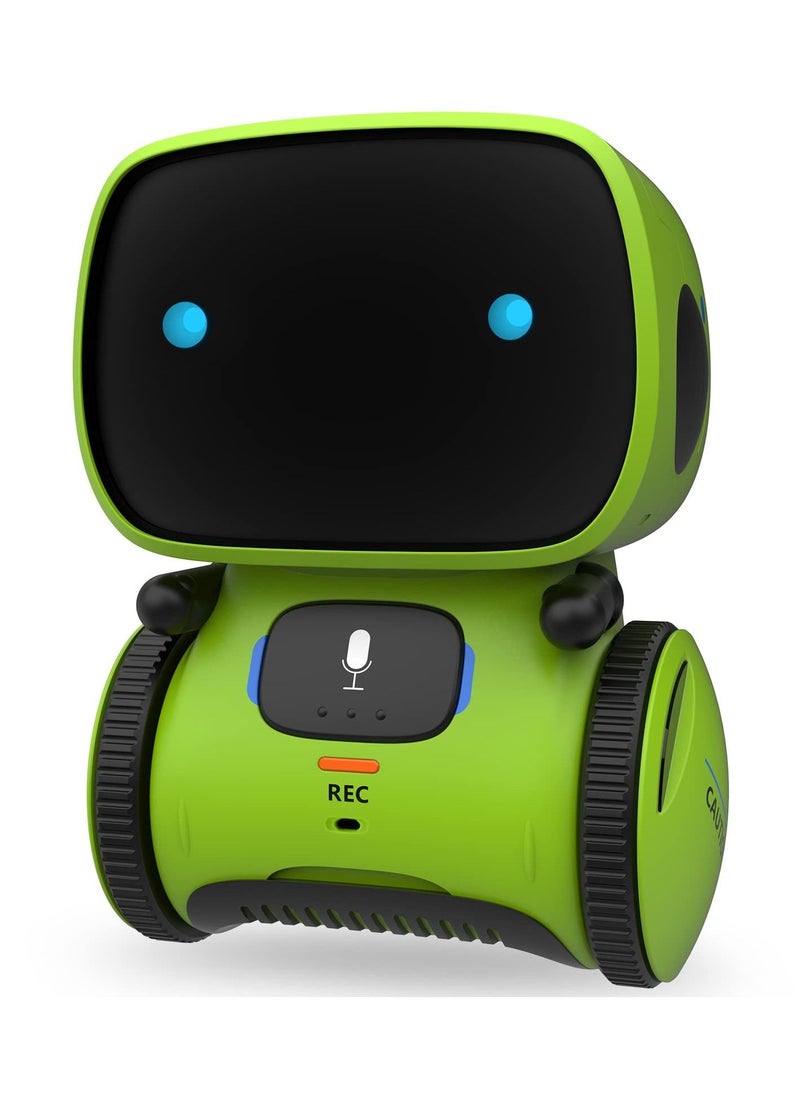 Excefore Kids Smart Robot Toys, Children Interactive Intelligent Robot Toys, with Voice Controlled Touch Sensor, Singing, Dancing, Recording, Repeat, Birthday, Gifts for Boys and Girls Ages 3-9 Years  - Image 1