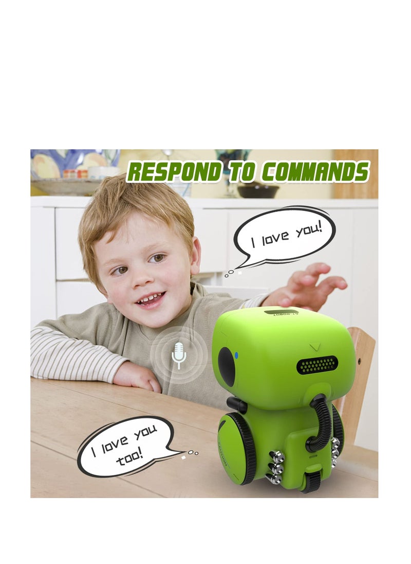Excefore Kids Smart Robot Toys, Children Interactive Intelligent Robot Toys, with Voice Controlled Touch Sensor, Singing, Dancing, Recording, Repeat, Birthday, Gifts for Boys and Girls Ages 3-9 Years  - Image 5