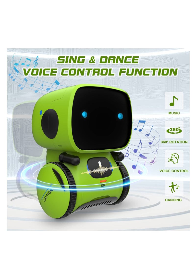 Excefore Kids Smart Robot Toys, Children Interactive Intelligent Robot Toys, with Voice Controlled Touch Sensor, Singing, Dancing, Recording, Repeat, Birthday, Gifts for Boys and Girls Ages 3-9 Years  - Image 4