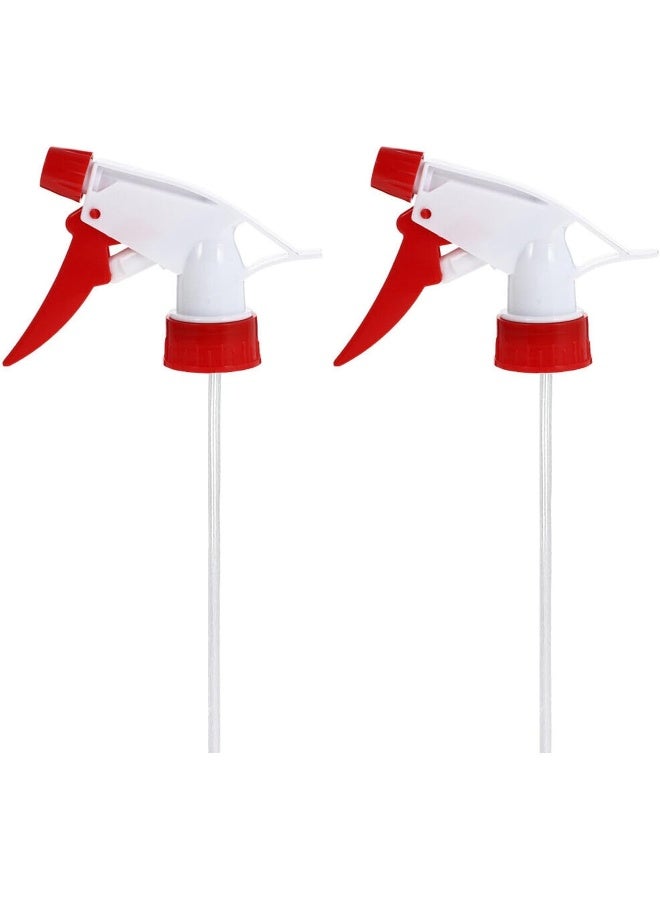Biella 2Pcs Pvc Spray Bottle Nozzle. Spraying Bottle Replacement Part Leak Proof Mist Water Bottle Spray Nozzle. Adjustable Head Sprayer For Chemical Cleaning Solutions.  - Image 1