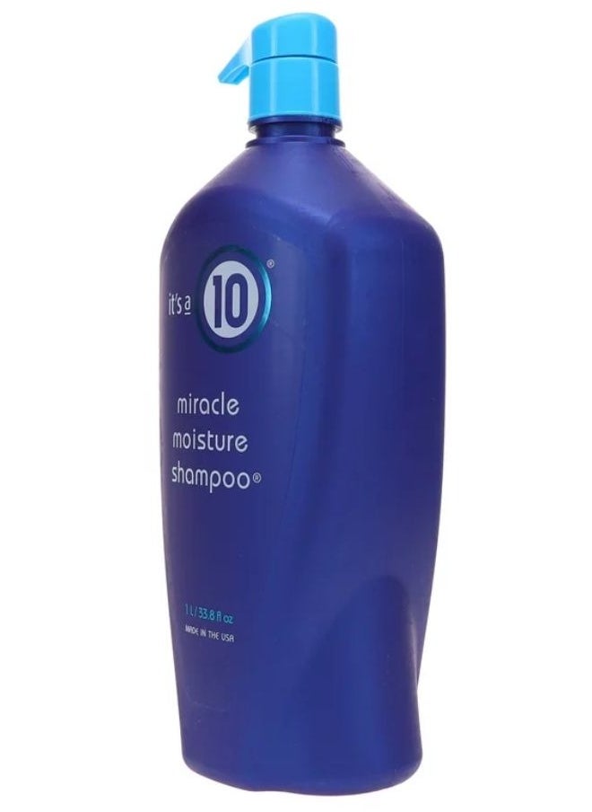 It's a 10 Miracle Moisture Shampoo, 33.8 fl. Oz, Hair care regime, Intensely Moisturizing, Healthy Shiny Hair, Bounce and Body  - Image 2