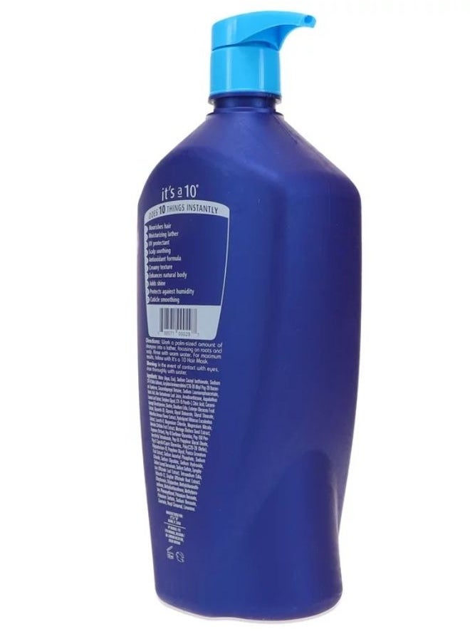 It's a 10 Miracle Moisture Shampoo, 33.8 fl. Oz, Hair care regime, Intensely Moisturizing, Healthy Shiny Hair, Bounce and Body  - Image 4
