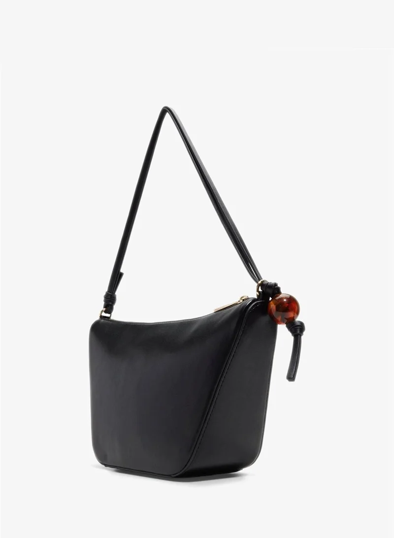 كول ات سبرنج LEONAA Textured Shoulder Bag