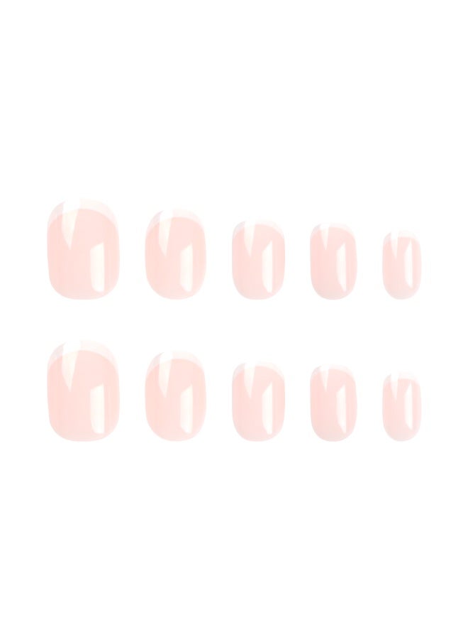 Kanza 24Pcs Press on Nails, False Nails, Fake Nails Set for Women Girls Nail Art Accessories, Press On Nail with Glue Stickers for Easy Apply, Stick On Fingernails Set - Image 5