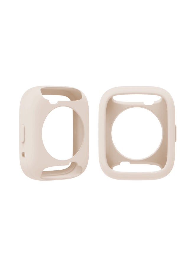 Loquat Droplet For Redmi Watch3 Youth Edition Monochrome Silicone Protective Case Sports Casual Protective Case-Color:Mint  - Image 3