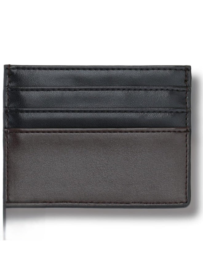 Louis Vuitton LV Card Holder – Brown Premium Leather – Luxury Slim Designer Card Case - Image 2