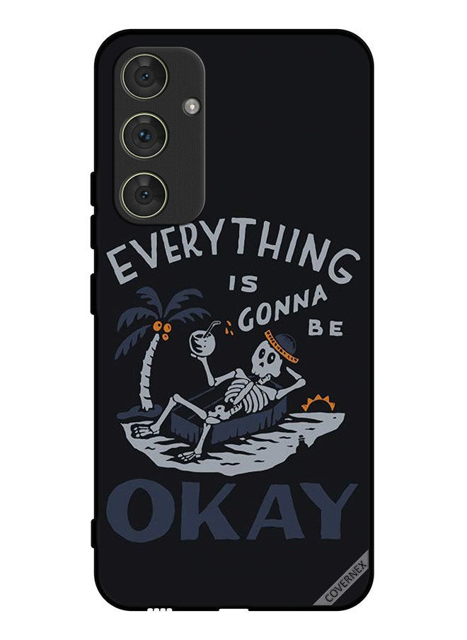 Covernex Protective Case Cover For Samsung Galaxy A54 Everything Is Gonna Be Ok  - Image 1