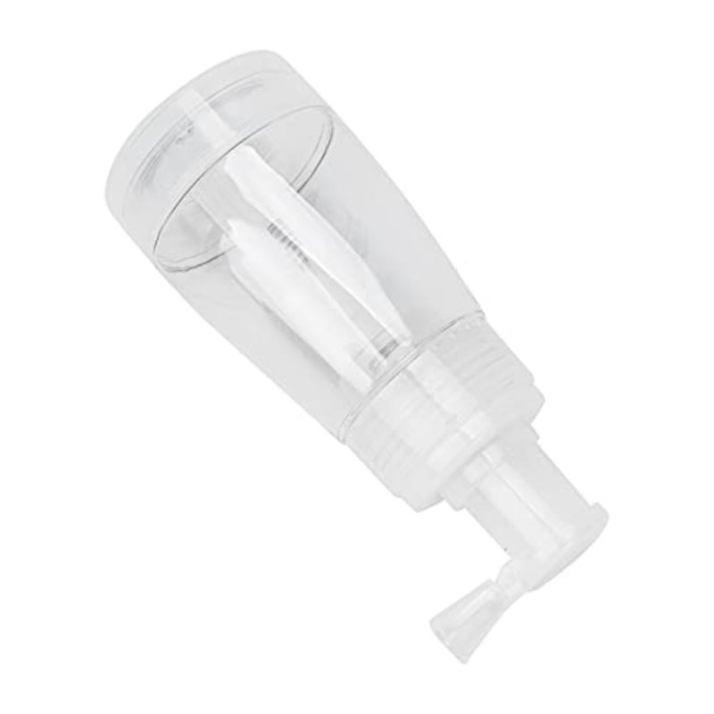 Powder Puff Bottle Puffer Bottle 180ml Hair Powder Spray Transparent Refillable Plastic for Body and Hair Styling Convenient Pump Spray for Talcum and D - Image 2